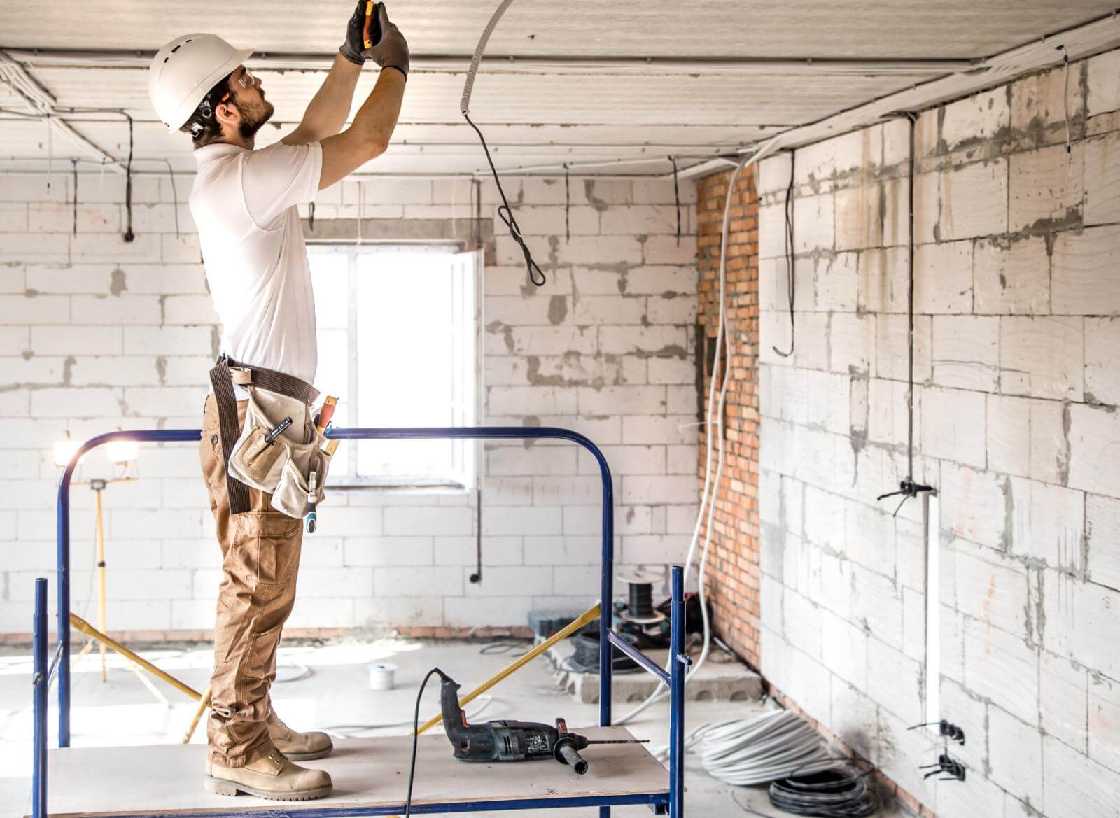 Wet basement repair